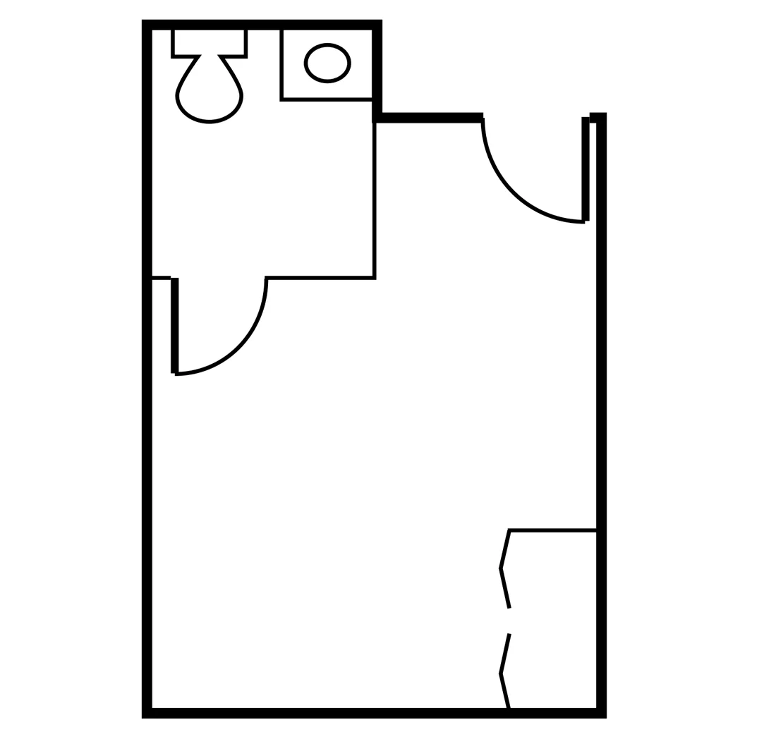 Memory support suite floorplan