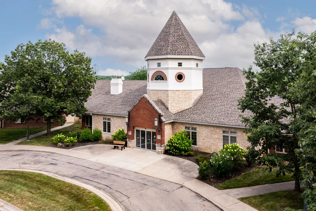 Exterior view of Springfield Masonic Community building
