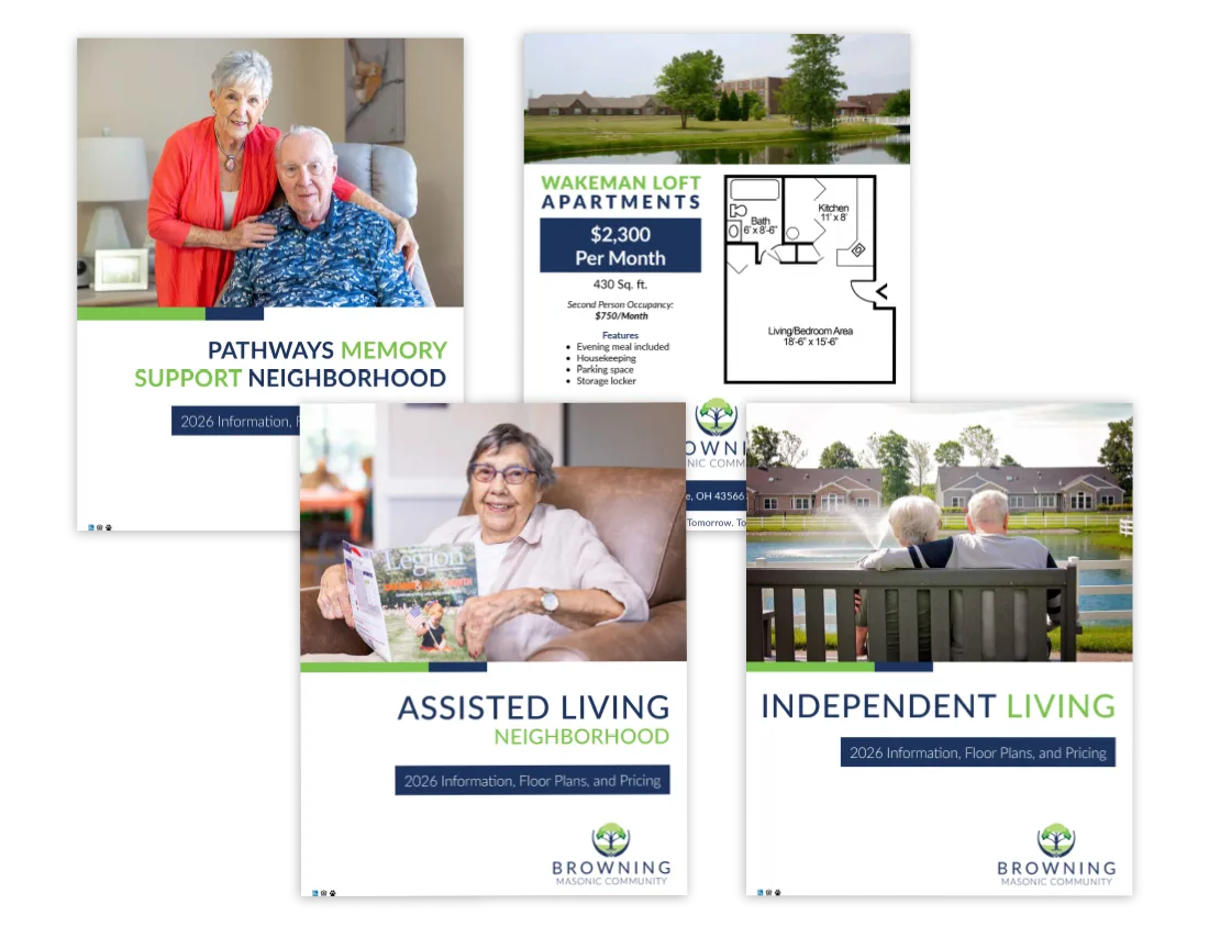 Brochure bundle cover pages