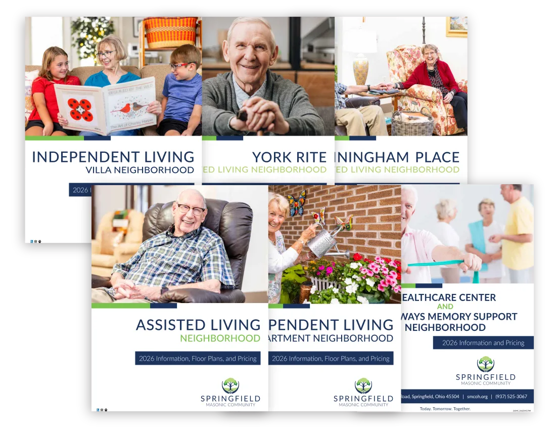 Brochure bundle cover pages