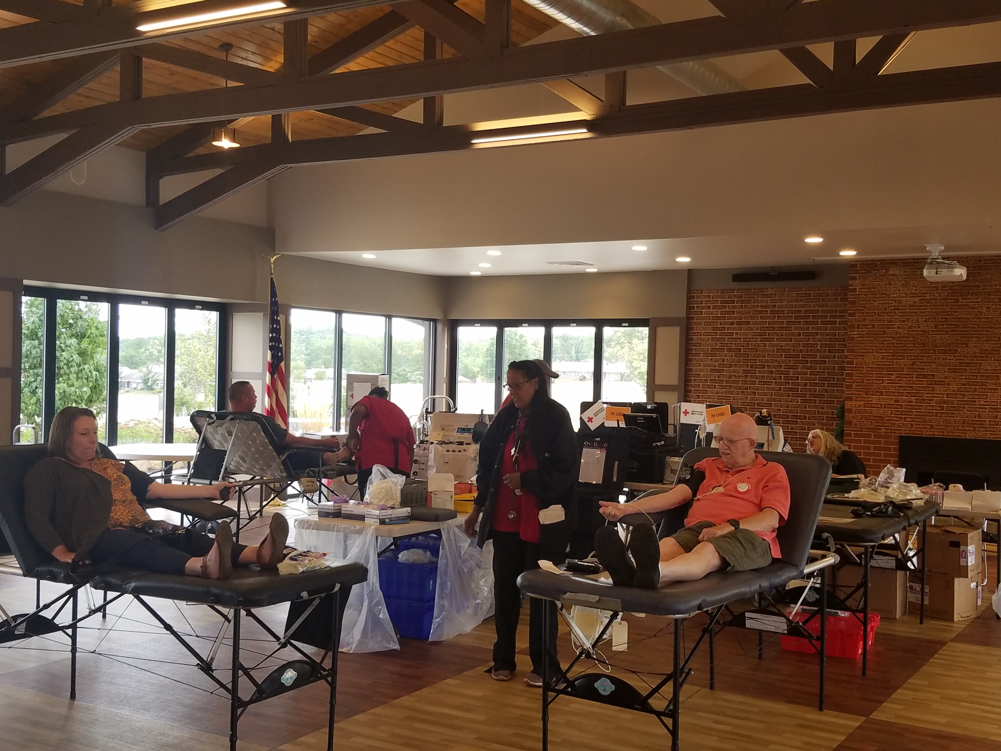 The Ohio Masonic Communities Blood Drive