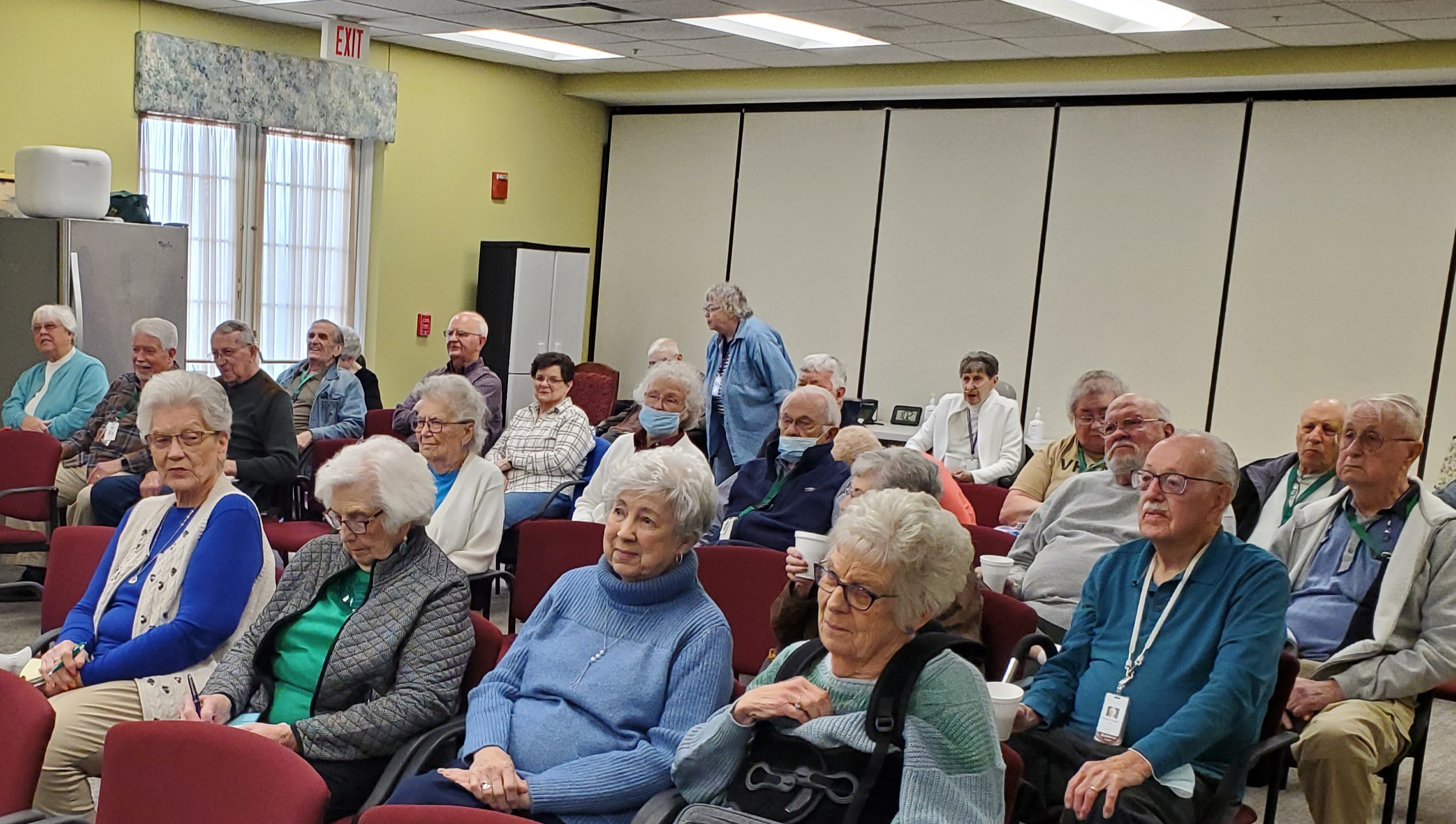 Residents attend program