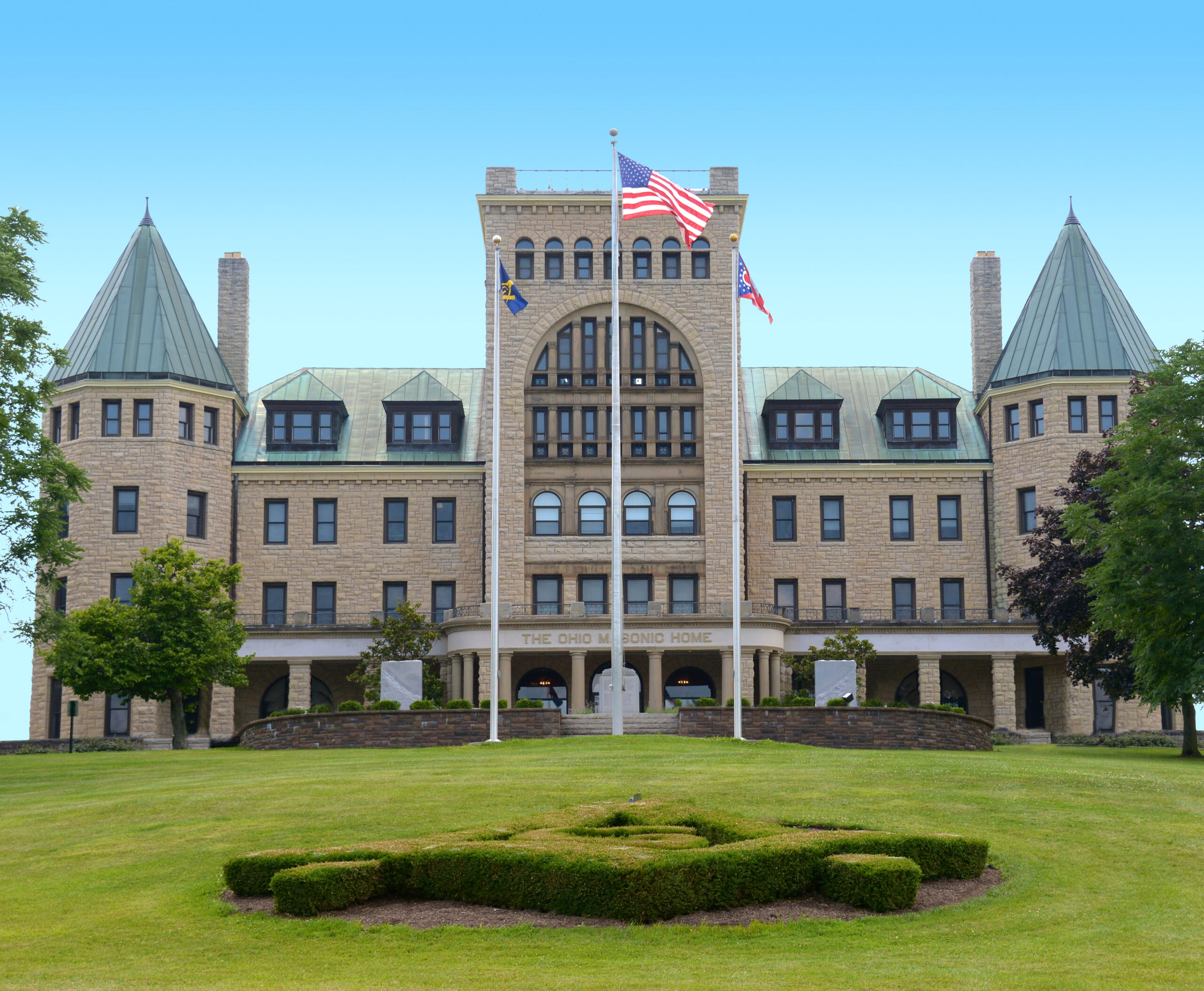Exterior view of The Ohio Masonic Home