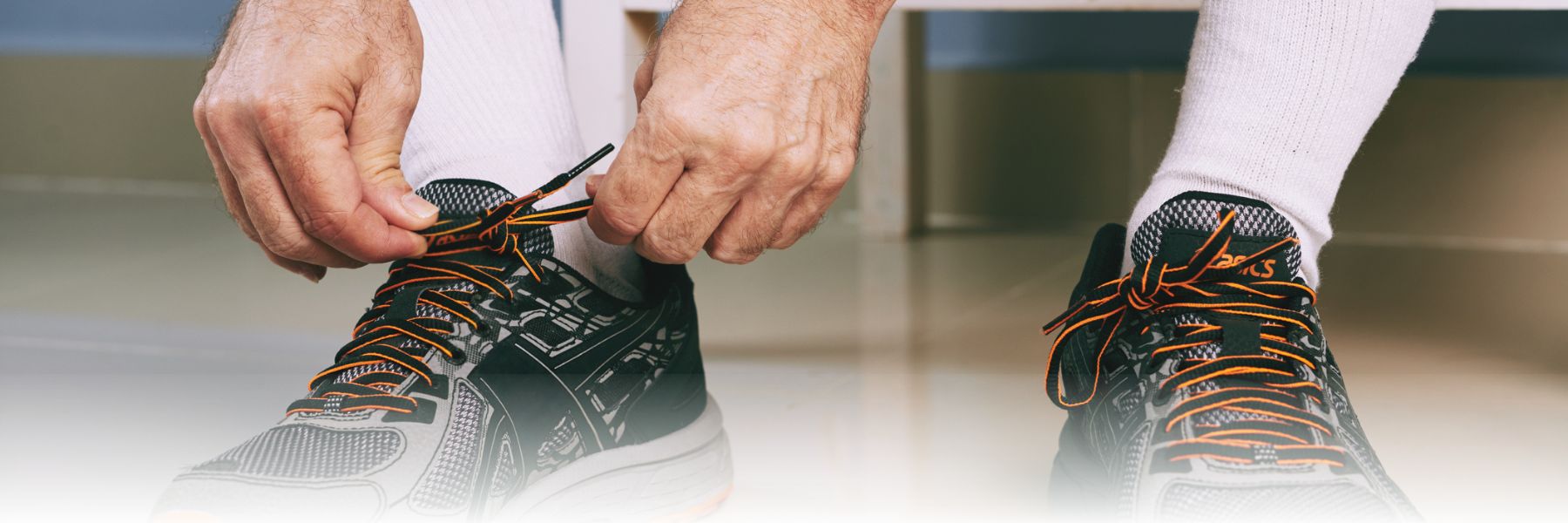 simple tips to prevent falls like tying shoe laces