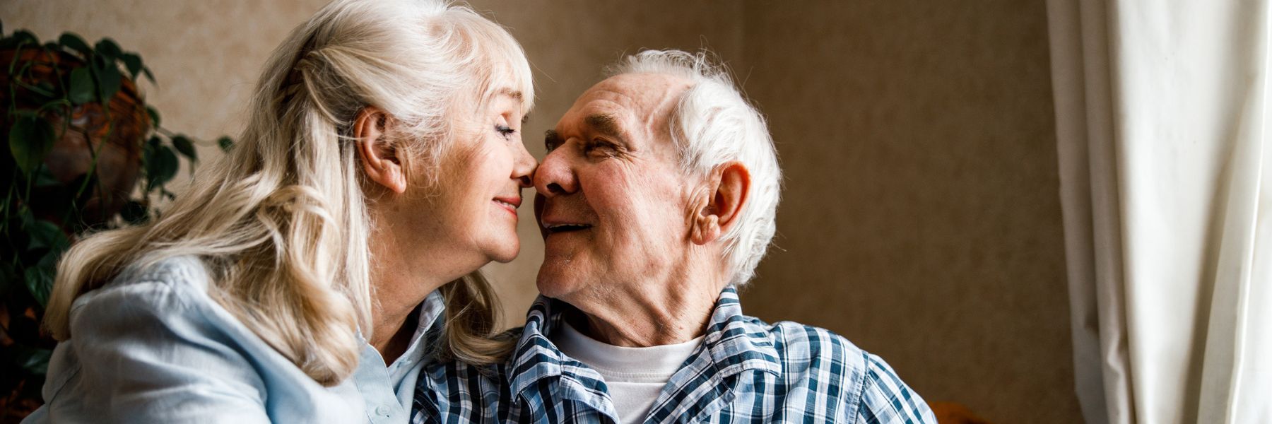Family members considering options for senior living
