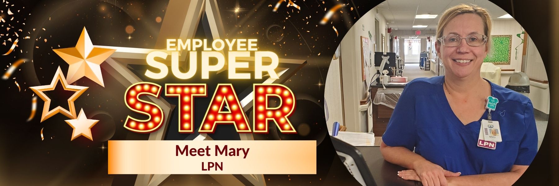Employee Super Star Mary, LPN