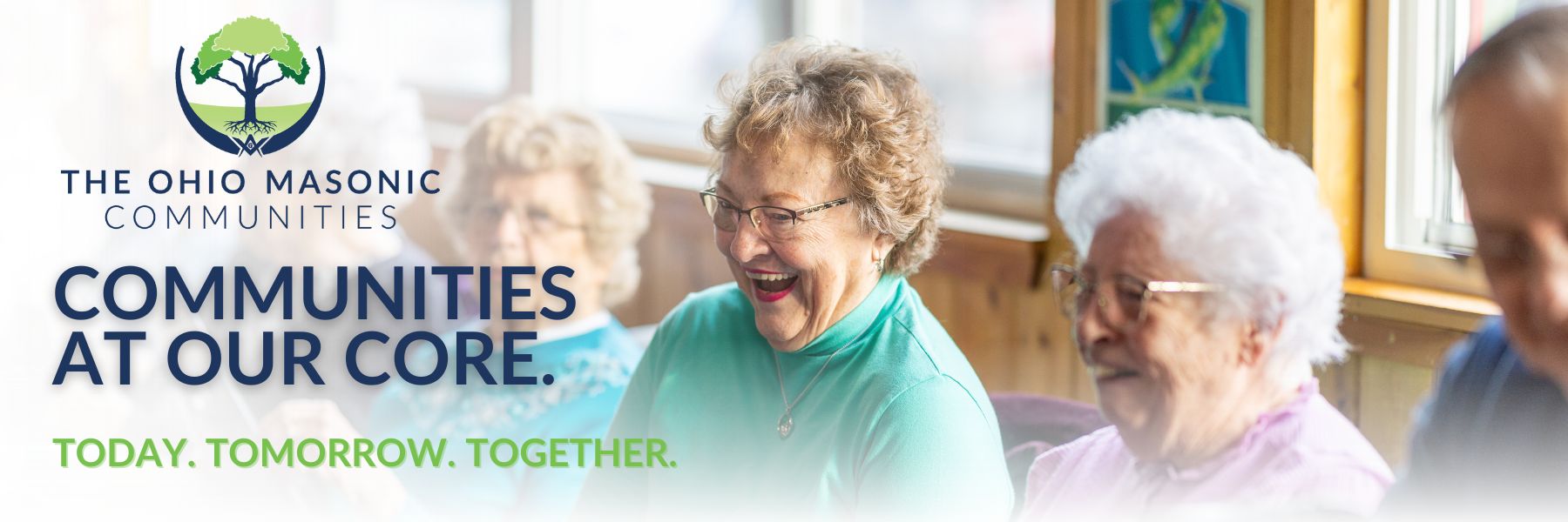 Logo graphic with residents