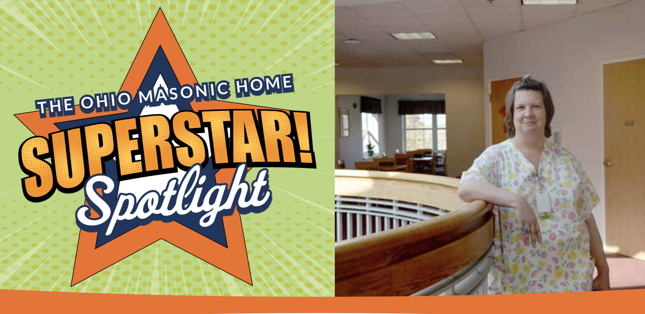 The Ohio Masonic Home Superstar Spotlight on Debbie, Environmental Services