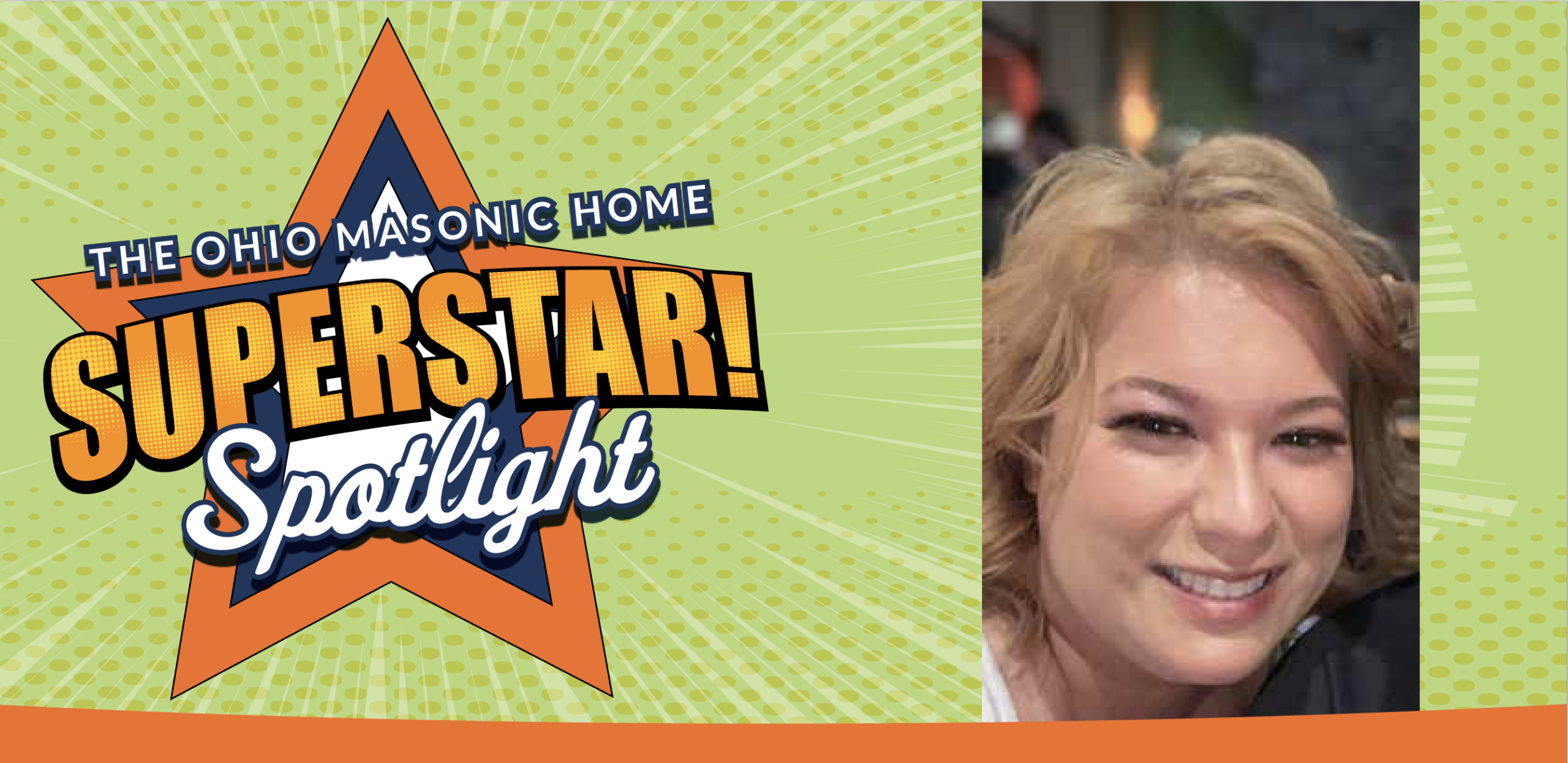The Ohio Masonic Home Superstar Spotlight on Jesse, Life Enrichment Coordinator