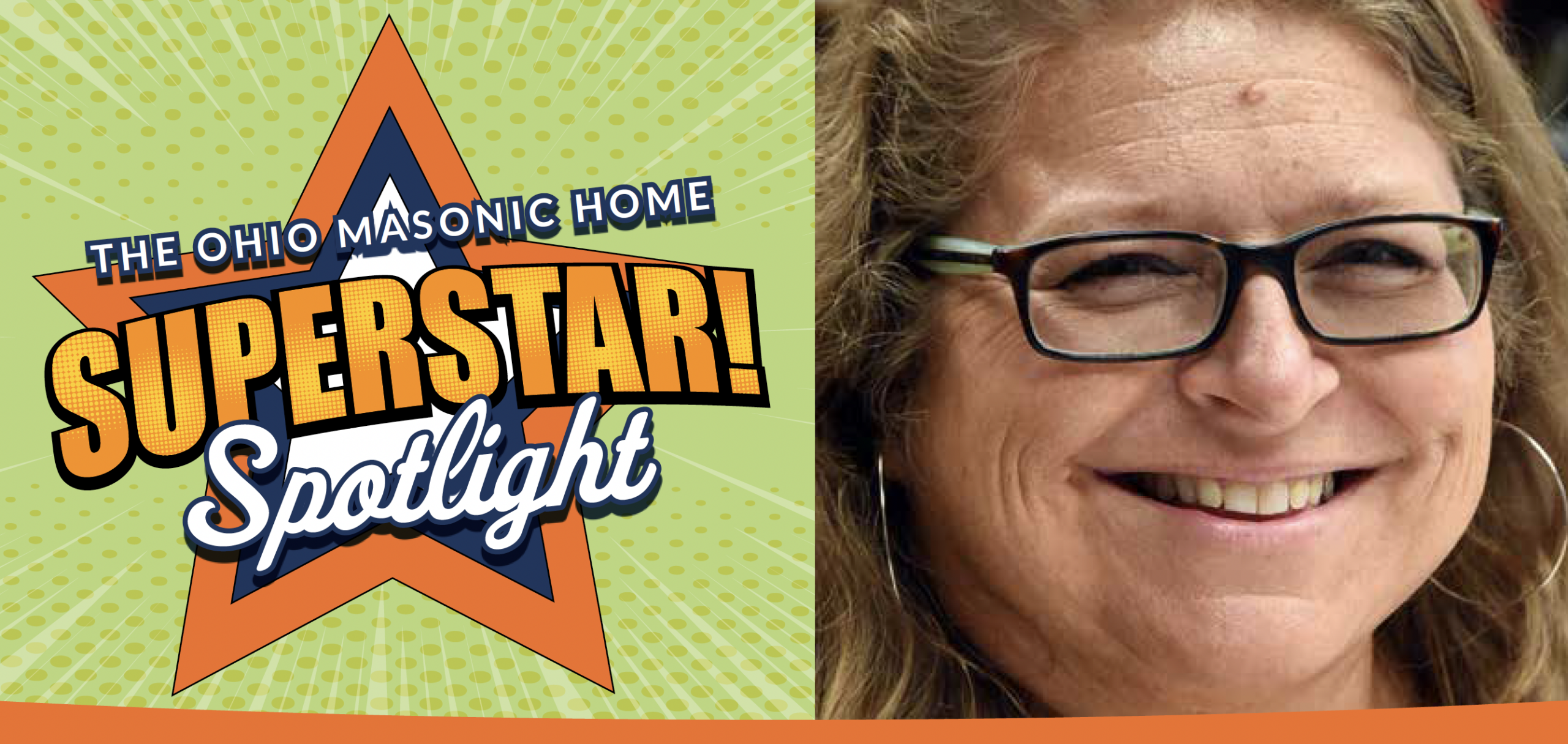 The Ohio Masonic Home Superstar Spotlight on Amy, Life Enrichment Assistant