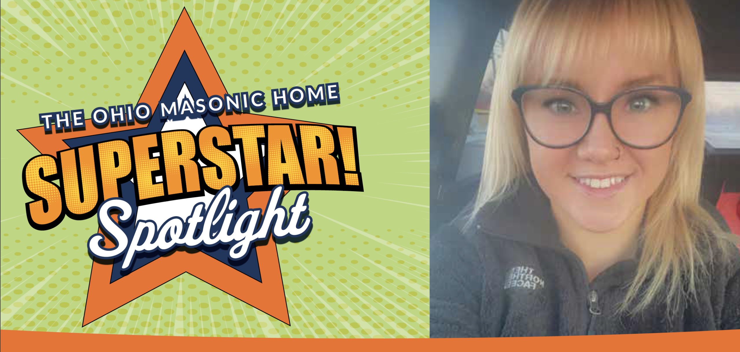 The Ohio Masonic Home Superstar Spotlight on Allie, Director of Health Services