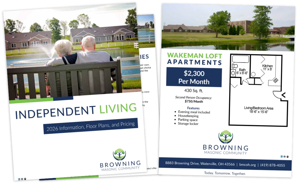 Brochure sample images